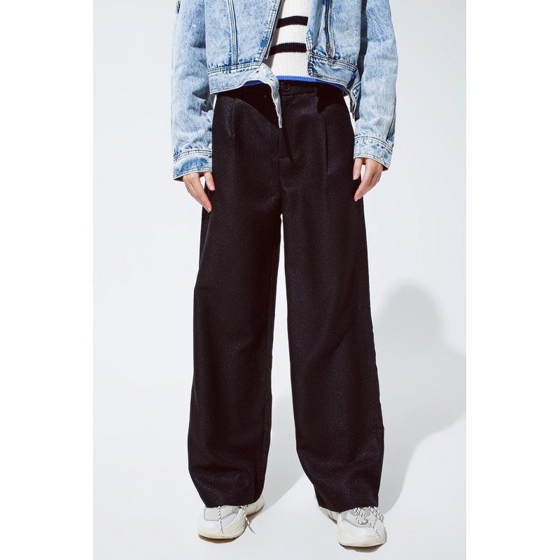 Oversized Pantalon In Black