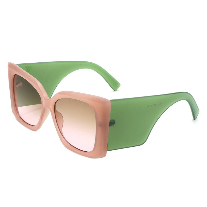 Skydusts – Oversize Square Chunky Fashion Large Women Sunglasses