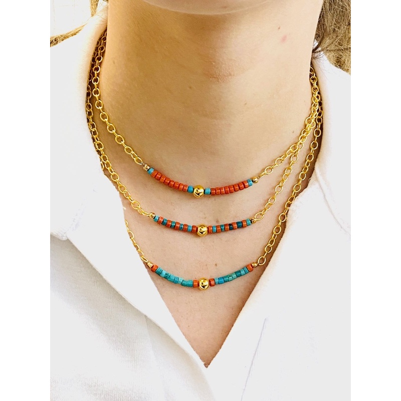 Women’s Mireli Necklace Turquoise & Multi Necklace | MINU