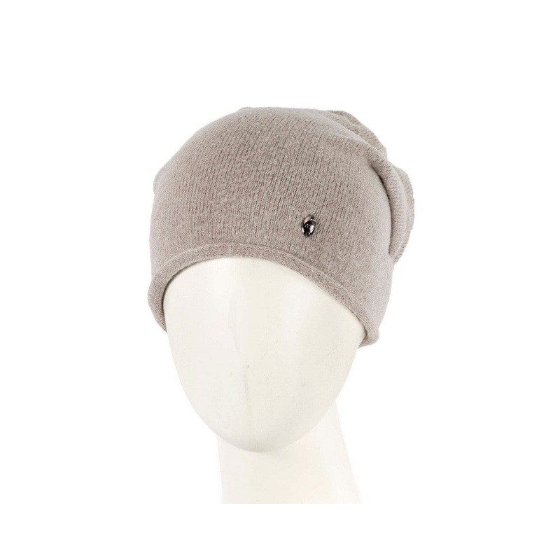 Stylish warm European made grey beanie