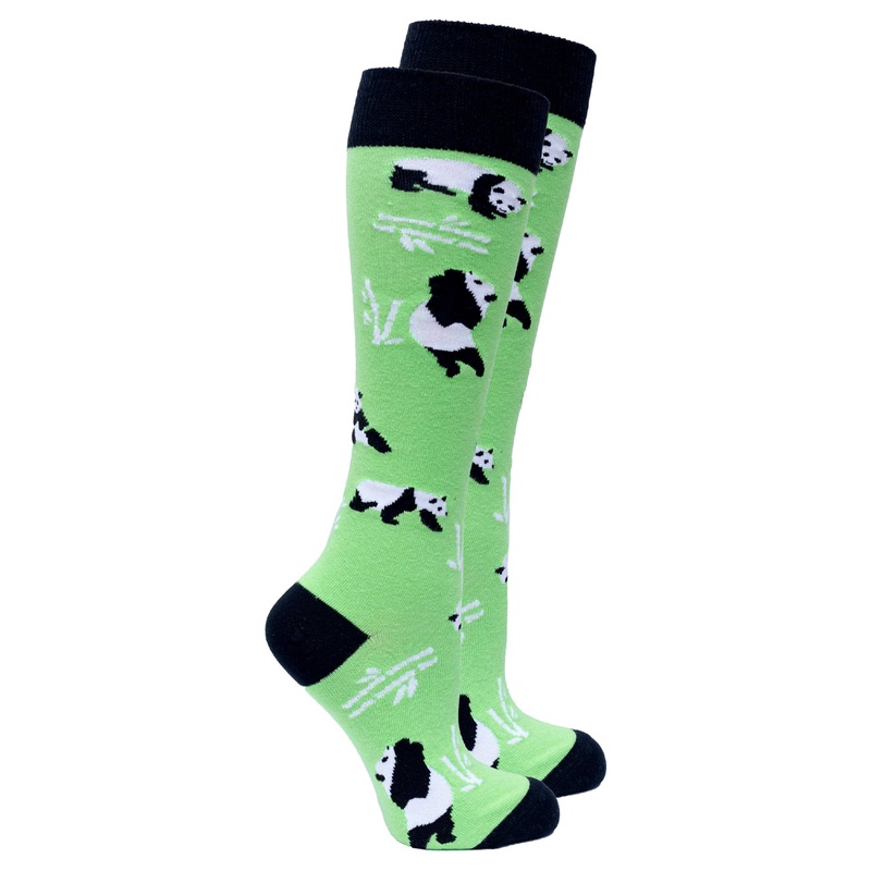 Women’s Silly Panda Knee High Socks