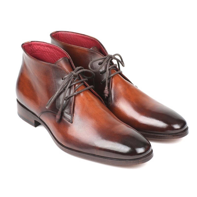 Paul Parkman Chukka Boots Camel & Brown (ID#CK53BRW)