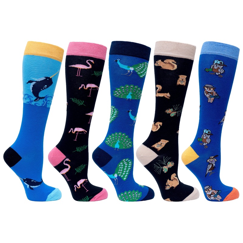 Women’s Animal Planet Knee High Socks Set