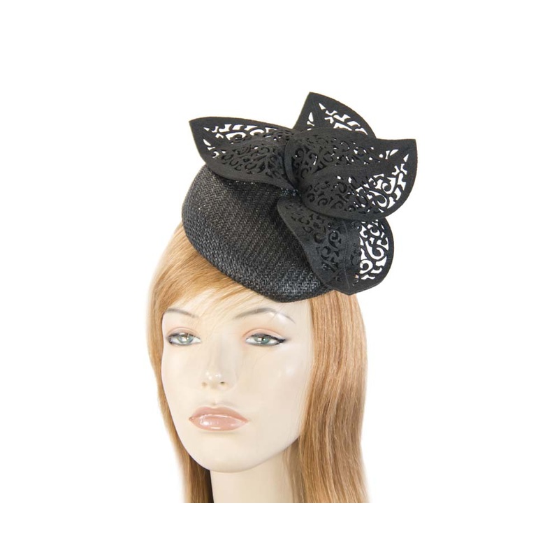 Black laser cut fascinator