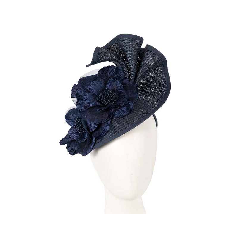 Navy Melbourne Cup races fascinator by Fillies Collection