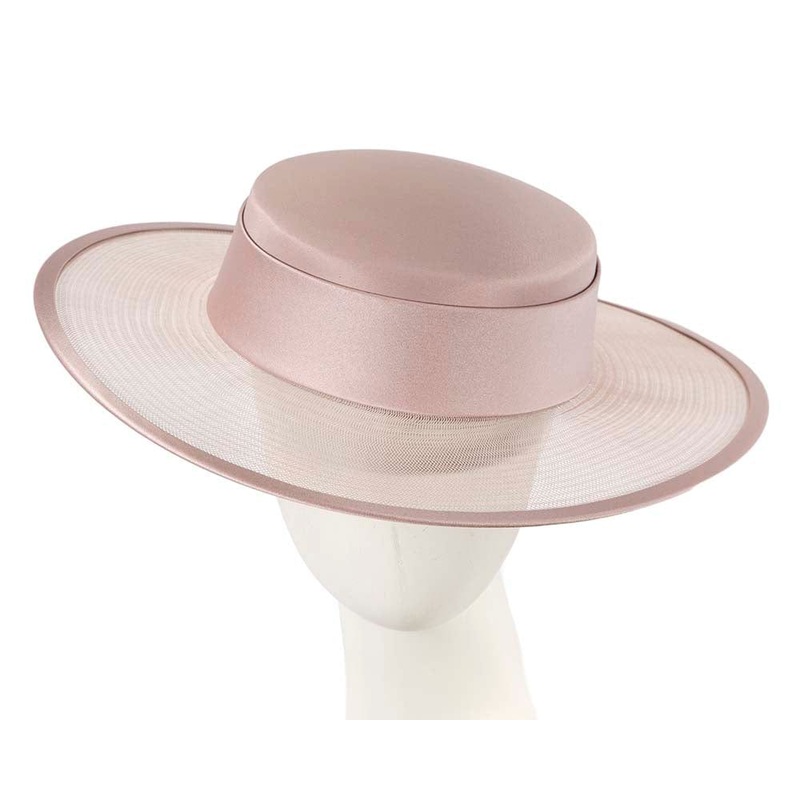 Tea Rose designers boater hat