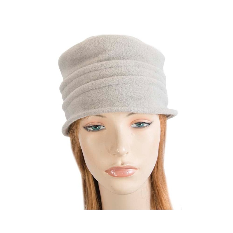 Warm grey winter bucket hat by Max Alexander