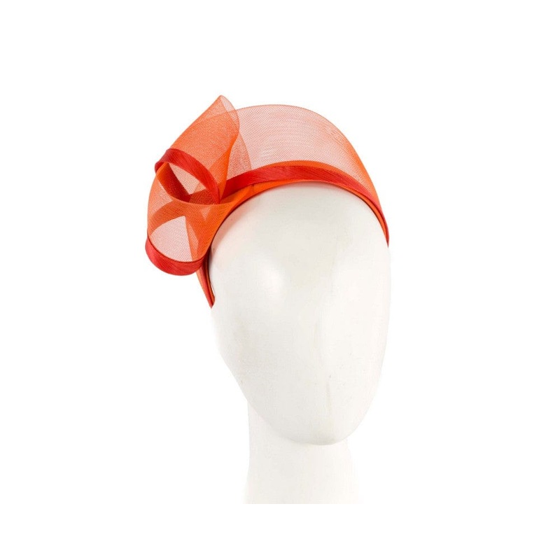 Orange fashion headband by Fillies Collection