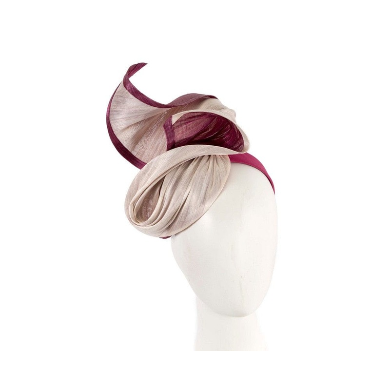 Pink & Wine designers racing fascinator
