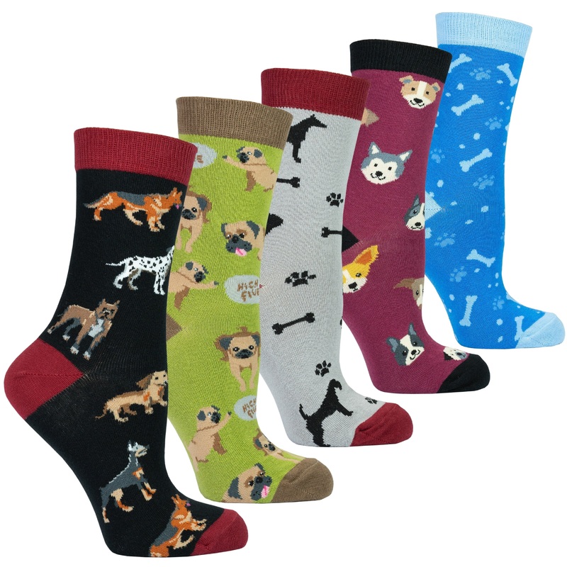 Women’s Cute Dogs Socks Set