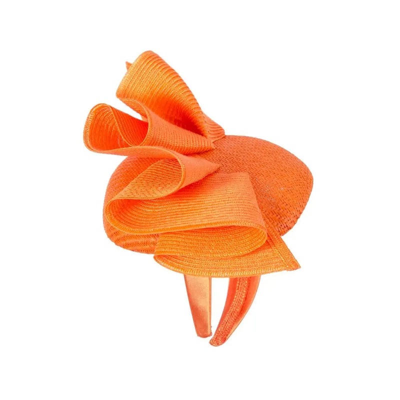 Orange Fascinator By Fillies Collection