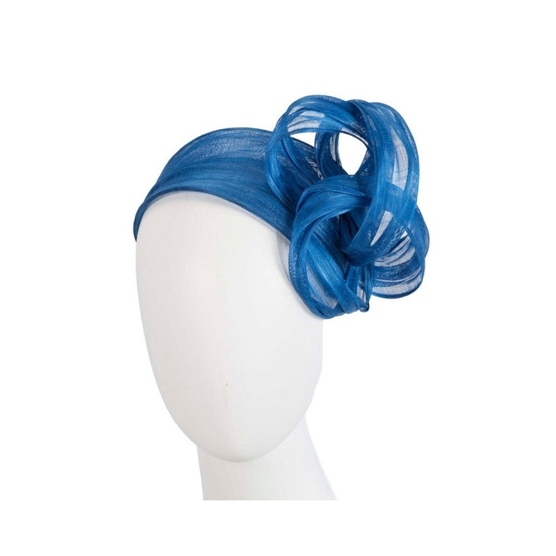 Royal Blue retro headband by Fillies Collection