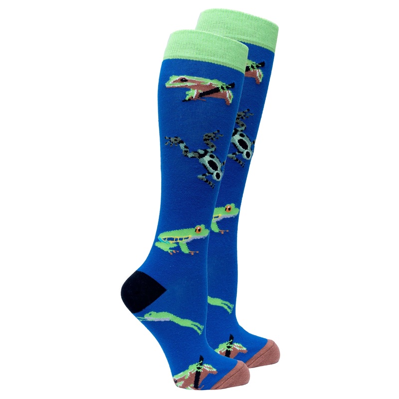 Women’s Frog Knee High Socks