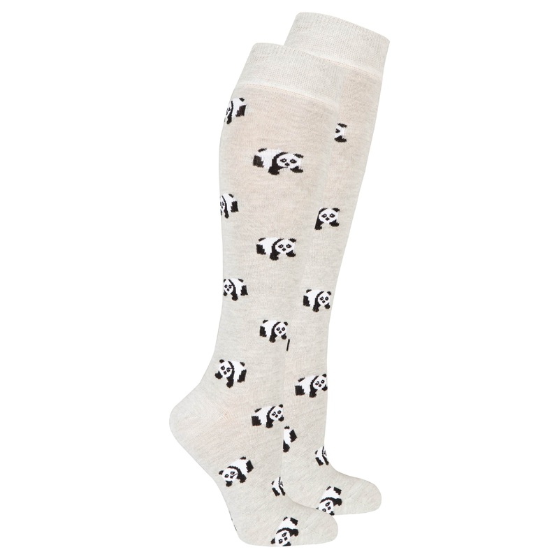 Women’s Panda Knee High Socks
