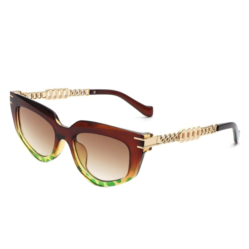 Skylight – Women Chic Chain Link Design Fashion Cat Eye Sunglasses