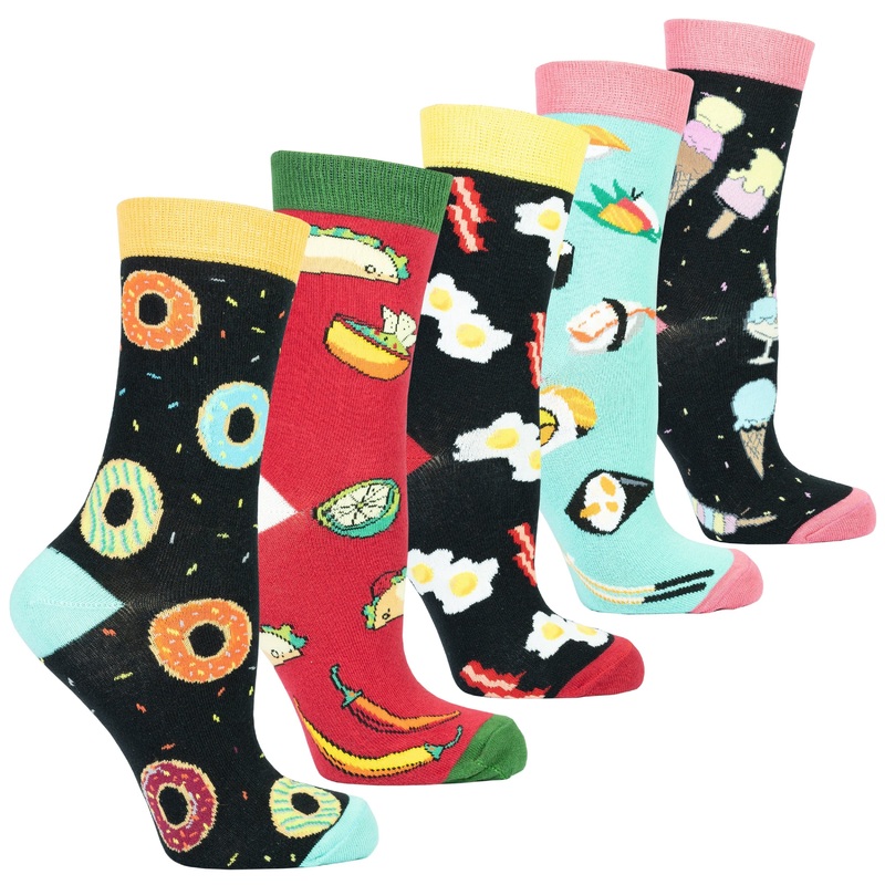 Women’s Fast Food Socks Set