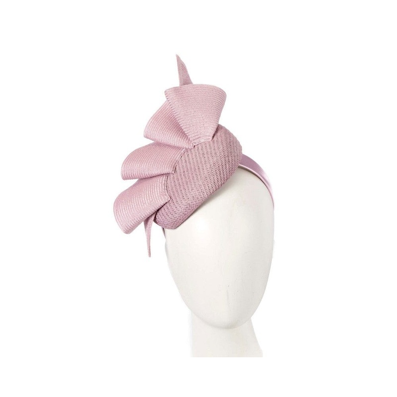Lilac pillbox fascinator by Fillies Collection