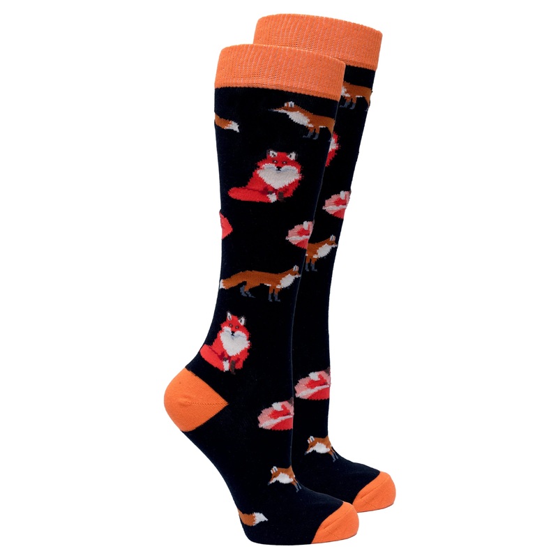 Women’s Sneaky Fox Knee High Socks
