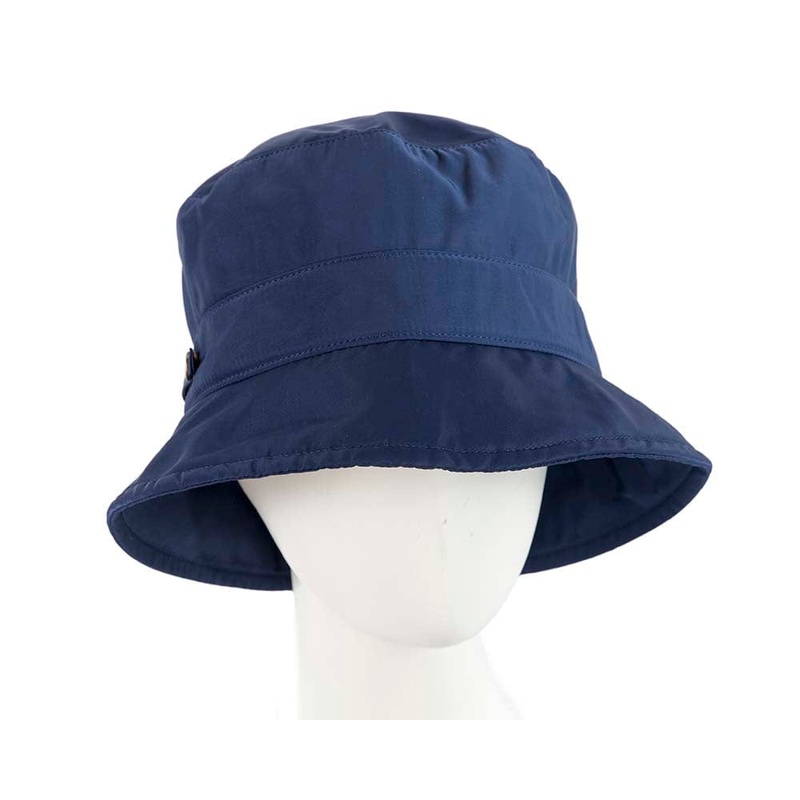 Navy casual weatherproof bucket golf hat
