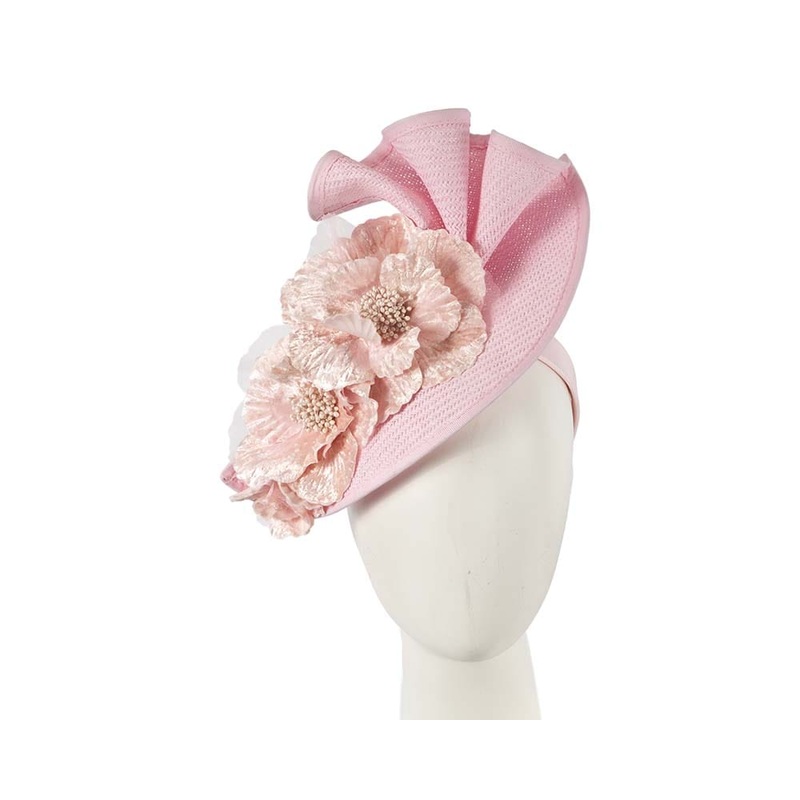 Pink Melbourne Cup races fascinator by Fillies Collection