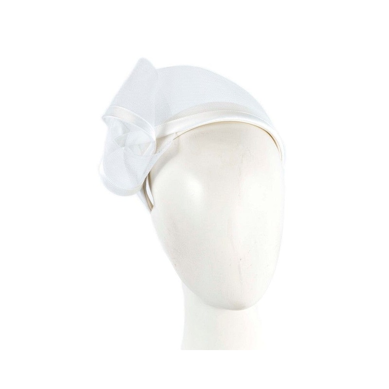 White fashion headband by Fillies Collection