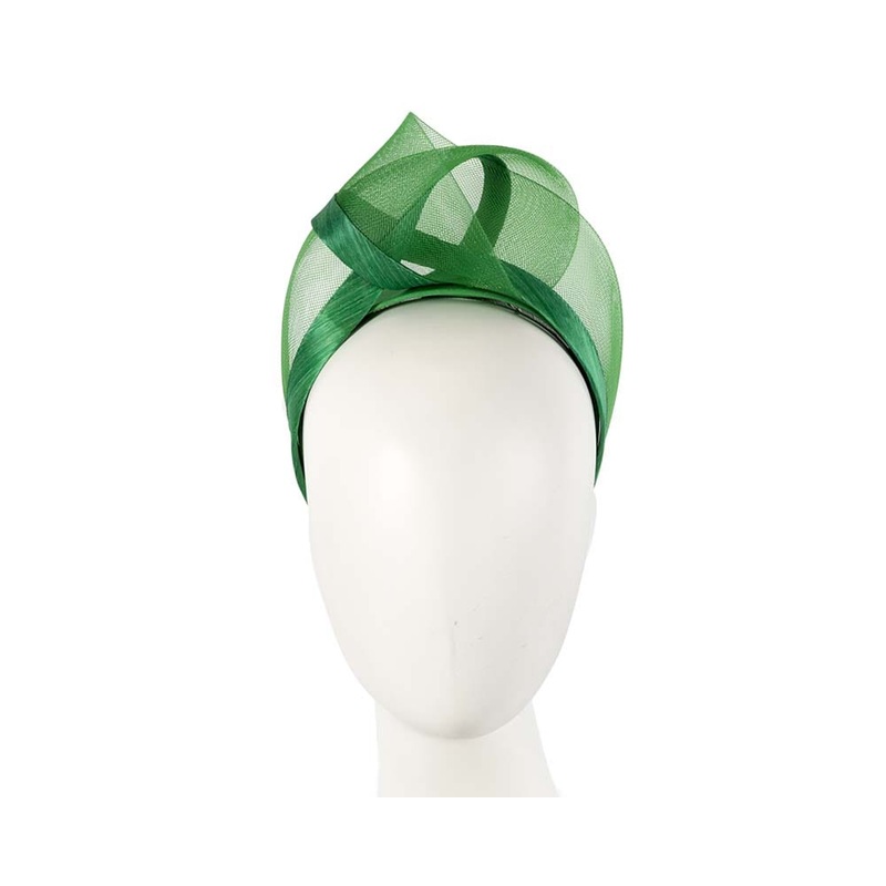 Green fashion headband turban by Fillies Collection