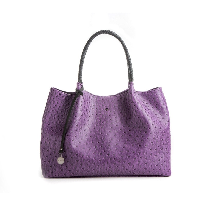 Naomi – Women’s Purple Vegan Leather Tote Bag | GUNUS