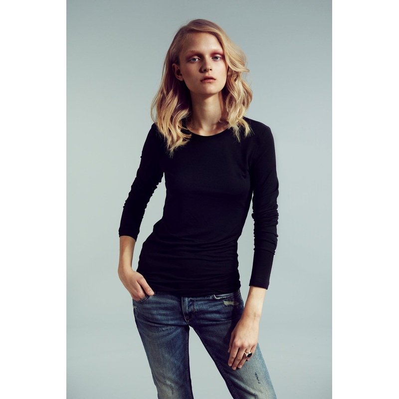 Alchemy DetroitThe Anna Long Sleeve Fitted Crew Neck Unisex Tee