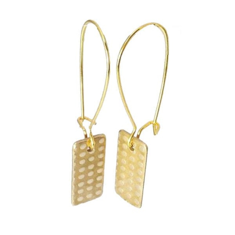 Mystery! Polkadot Earrings on Long Ear Wire