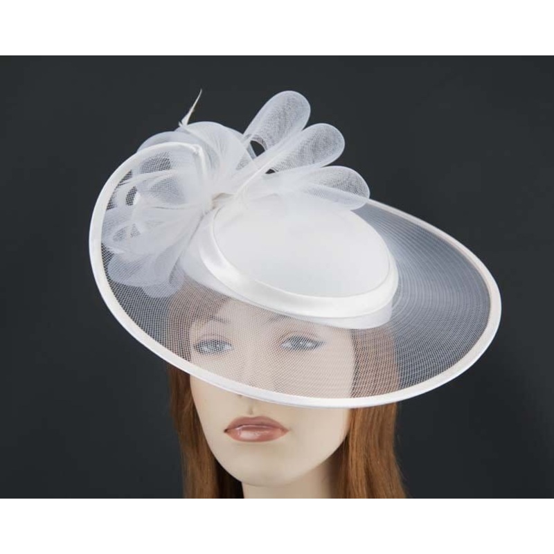 White Wedding Hat made to order in Australia