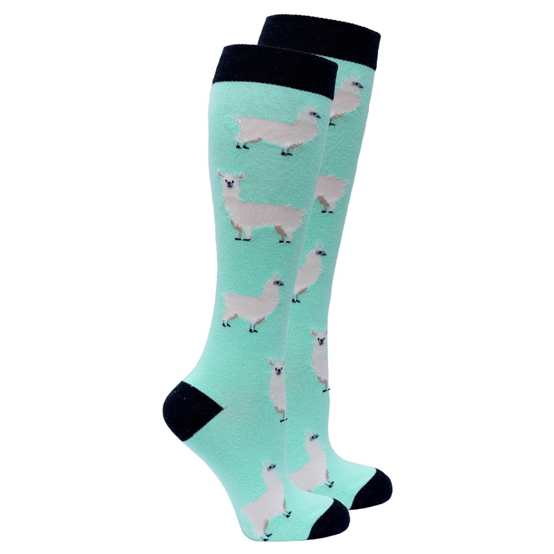 Women’s Llama Knee High Socks