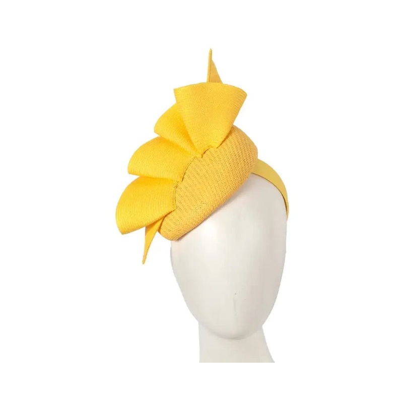 Yellow Fascinator By Fillies Collection