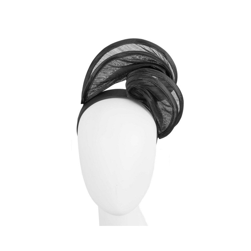 Black headband racing fascinator by Fillies Collection