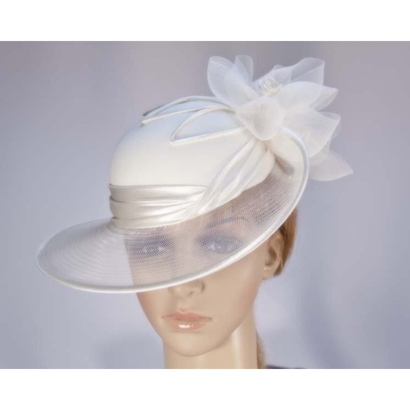 Cream Mother of the Bride Wedding Hat