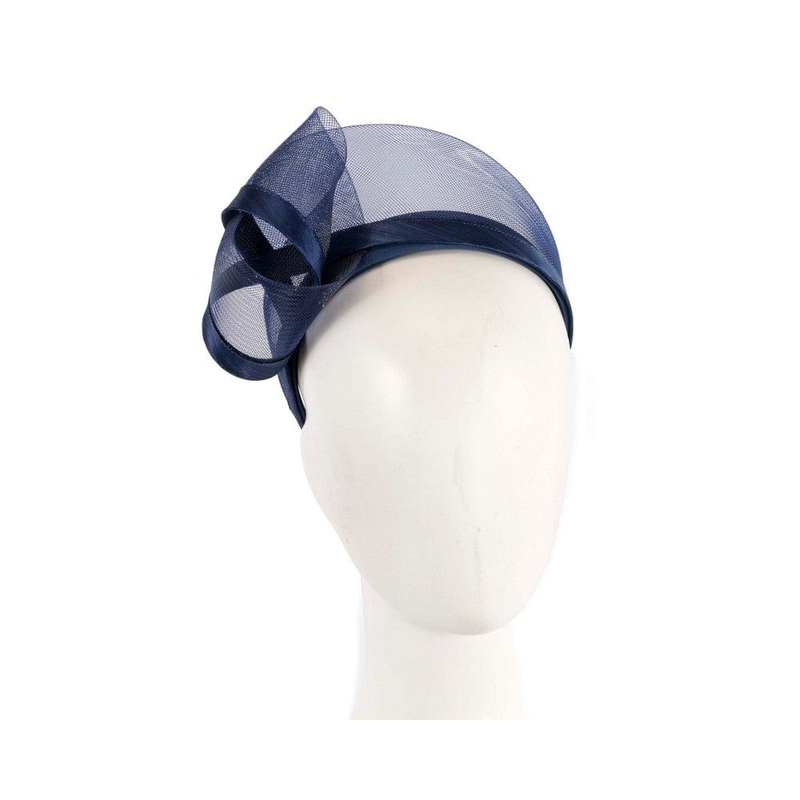 Navy fashion headband by Fillies Collection