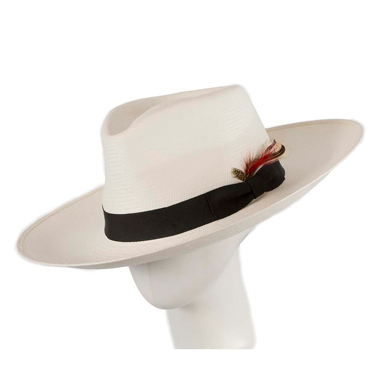 Ecuadorian Panama Cuenca Hat Trilby Fedora Wide Brim