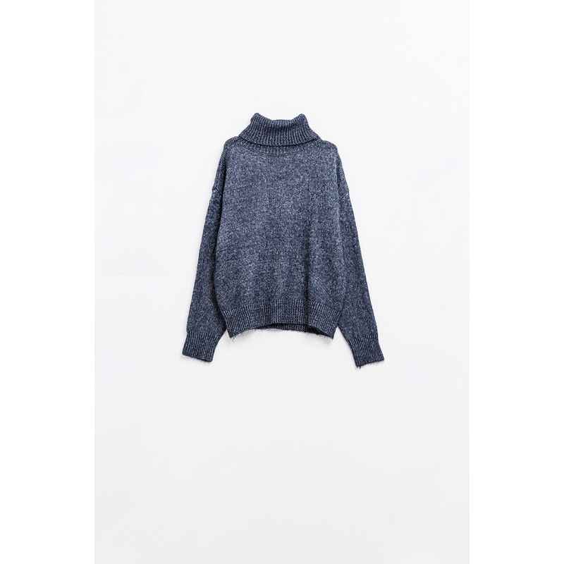 Sleeveless Grey Sweater With Sequin Detail