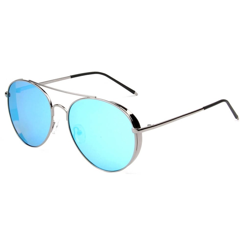 Baza – Classic Polarized Mirrored Aviator Sunglasses