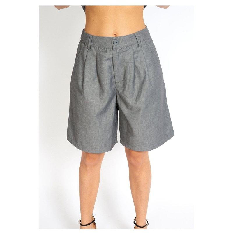 M.USE Loose Cut Cloth Bermuda Shorts