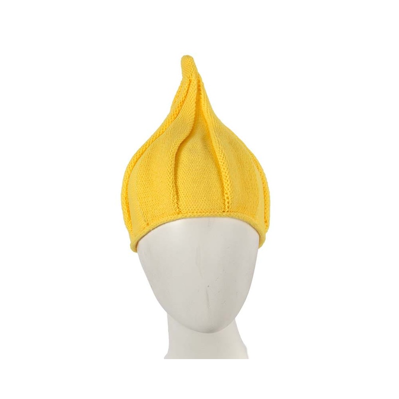 Warm yellow pixi hat