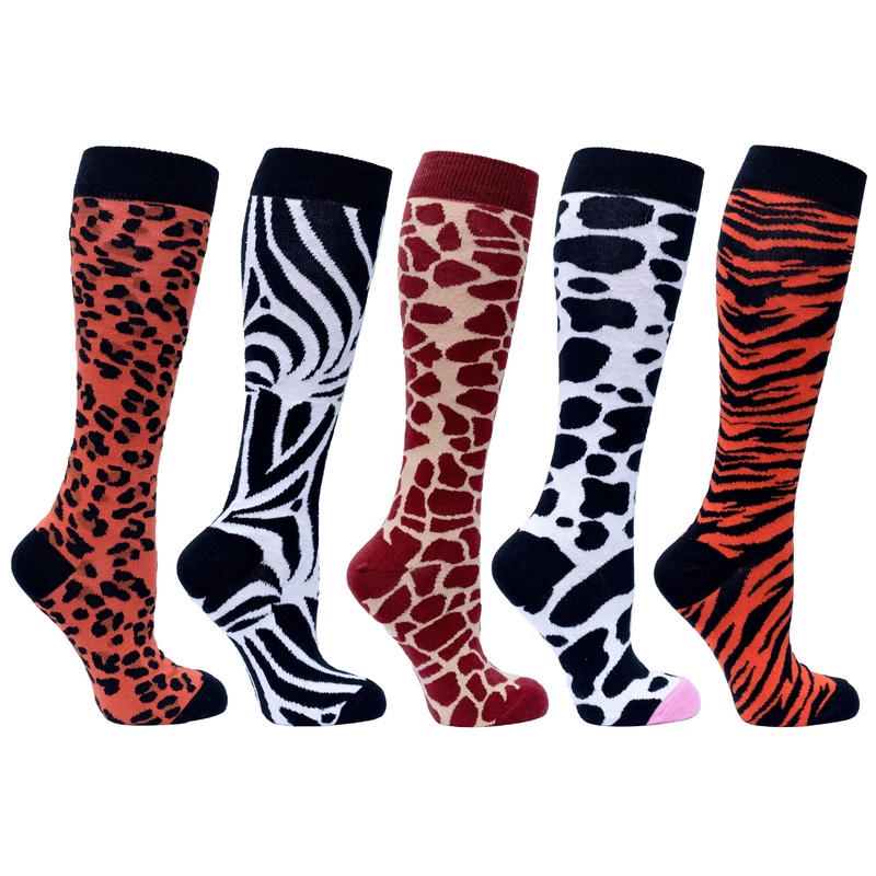 Women’s Animal Kingdom Knee High Socks Set