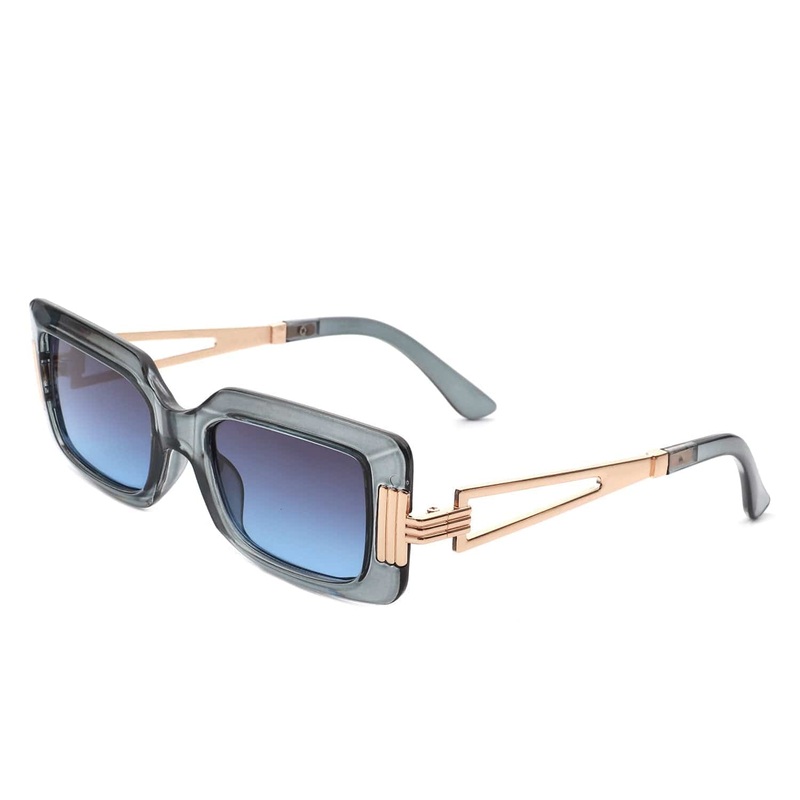 Sylphine – Oversize Sporty Square Chunky Shield Sunglasses