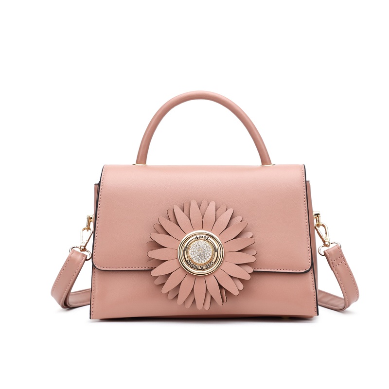 Vegan Leather Sunshine Crossbody Handbag