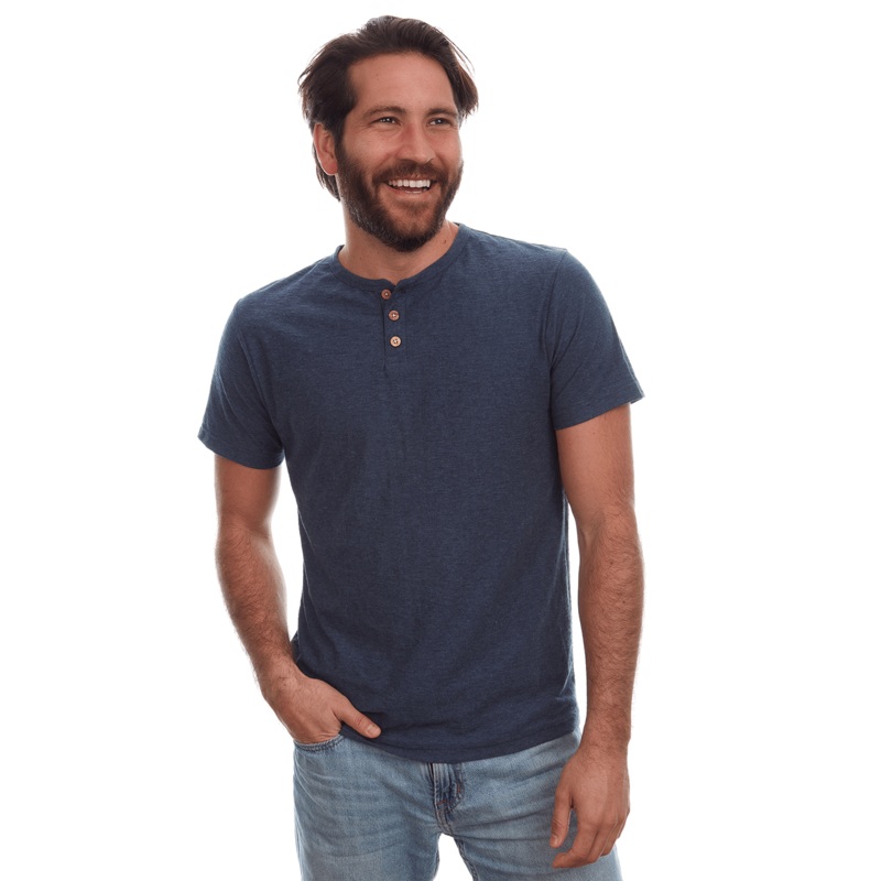 Noel Solid Slub Henley