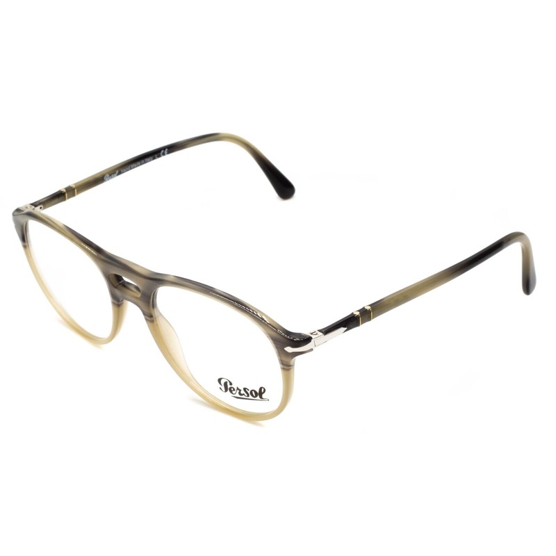 PERSOL 3202-V 1065 53mm Eyewear Glasses RX Optical Eyeglasses Frames – New Italy