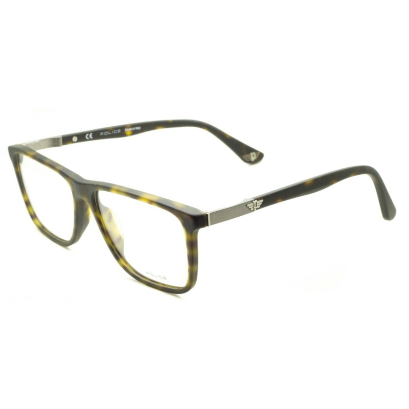 POLICE VPL 466 COL.0738 BLOCK 4 57mm Eyewear FRAMES Glasses RX Optical New Italy