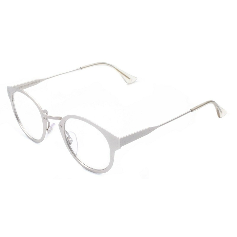 RETROSUPERFUTURE PANAM OPTICAL SILBER 9JC 45mm Glasses RX Optical Eyeglasses
