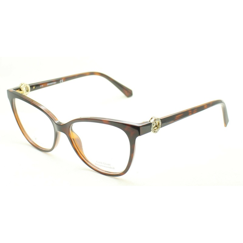 SWAROVSKI SK 5254 052 53mm Eyewear FRAMES RX Optical Glasses Eyeglasses – New