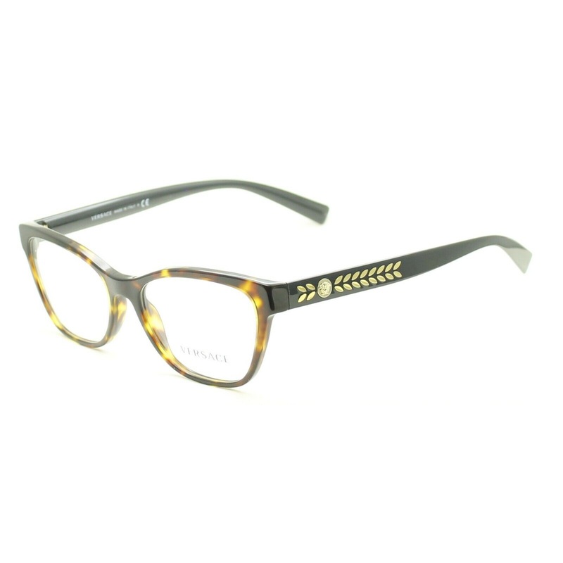 VERSACE 3265 108 52mm Eyewear FRAMES Glasses RX Optical Eyeglasses New – Italy