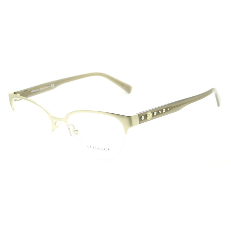 VERSACE MOD 1255-B 1339 52mm Eyewear FRAMES RX Optical Eyeglasses New – Italy